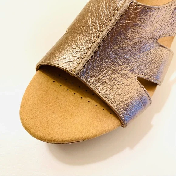 NWOB Clarks Annabel Bari Wedge Sandals - Picture 10 of 13